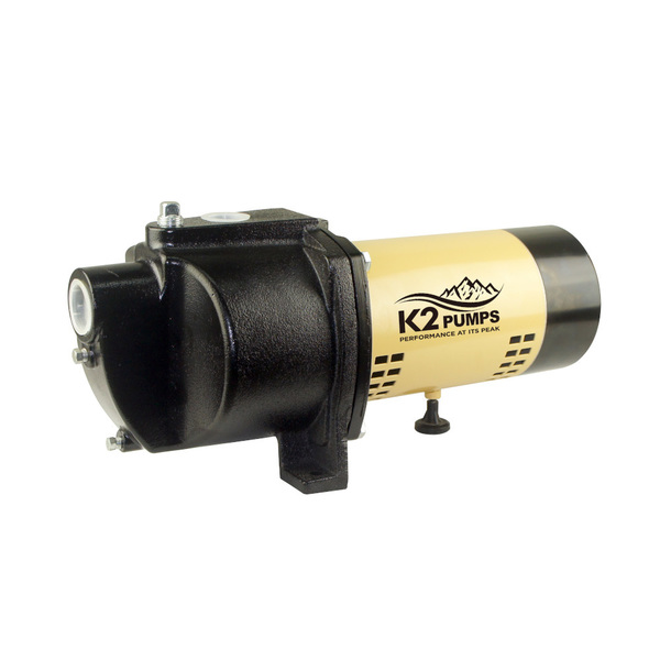 K2 Pumps 1/2 HP Cast Iron Shallow Well Jet Pump WPS05004K